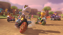 Игра для Nintendo Switch. Nintendo Mario Kart 8 Deluxe в аренду