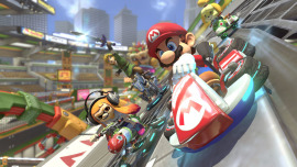 Игра для Nintendo Switch. Nintendo Mario Kart 8 Deluxe в аренду