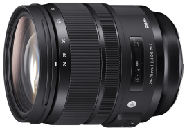 Объектив Sigma AF 24-70 f/2.8 DG HSM OS Art для Canon в аренду