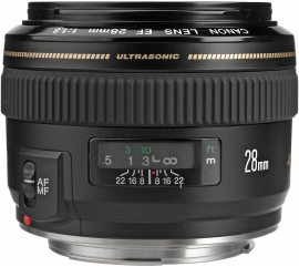 Объектив Canon EF 28 f/1.8 USM в аренду