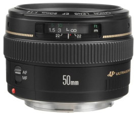 Объектив Canon EF 50 f/1.4 USM в аренду