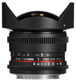 Объектив Samyang 8 T3.8 VDSLR AS IF UMC Fisheye CS II Canon в аренду