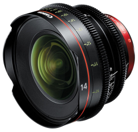 Объектив Canon CN-E 14mm T3.1 L F в аренду