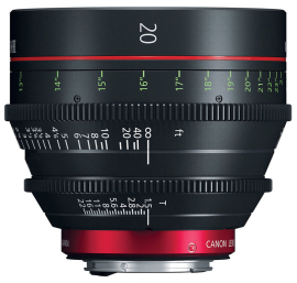 Объектив Canon CN-E 20 T1.5 L F в аренду