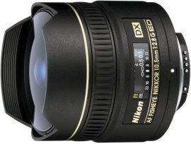 Объектив Nikkor AF DX 10.5 f/2.8 G ED Fisheye в аренду