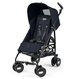 Коляска Peg-Perego Pliko Mini, синяя, вес 5.7 кг, ребенок до 15 кг в аренду