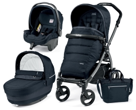 Коляска 3 в 1 Peg-Perego Book Plus Pop-Up Modular, вес 9,6 кг, ребенок до 15 кг в аренду