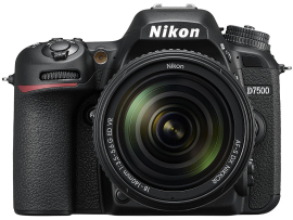 Зеркальный фотоаппарат Nikon D7500 kit 18-140 VR в аренду