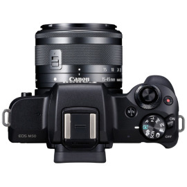 Системный фотоаппарат Canon EOS M50 EF-M15-45 IS STM Kit Black в аренду