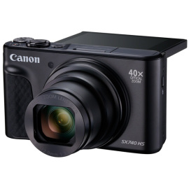 Компактный фотоаппарат Canon PowerShot SX740 HS Black в аренду