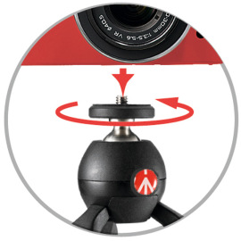 Штатив Manfrotto Pixi Mini Tripod Black в аренду