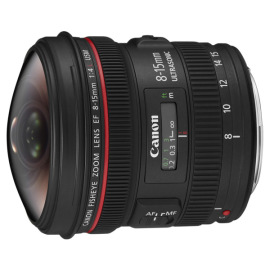 Объектив Canon EF 8-15mm f/4L Fisheye USM в аренду