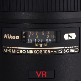 Объектив Nikon AF-S VR Micro-Nikkor 105mm f/2.8G IF-ED в аренду